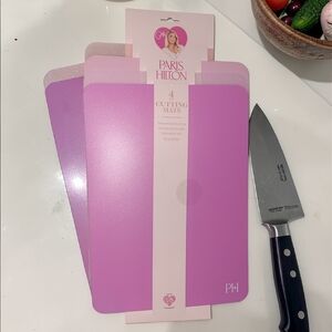 Paris Hilton Pink 4-Pack Cutting Mats
